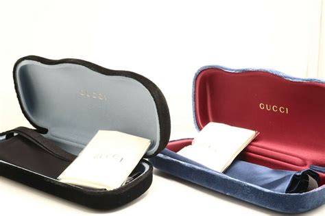 gucci authentication glass case|Gucci sunglass cases for sale.